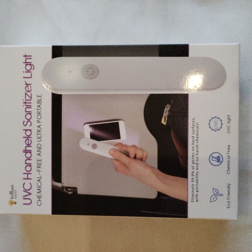 UVC handheld sanitizer light